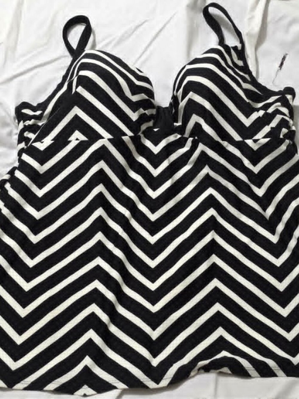 Lane Bryant Swim by Cacique Women's Size 38DD Tankini Top and Size 18 Swim Skirt - Picture 3 of 16